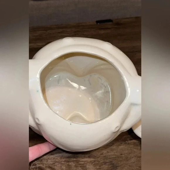 Vintage Antique Shawnee Smiling Smiley Pig 11” Cookie Jar USA - Picture 7 of 14